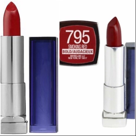 Three   Smoking Red #795 - Lipstick - Picture 7 of 13